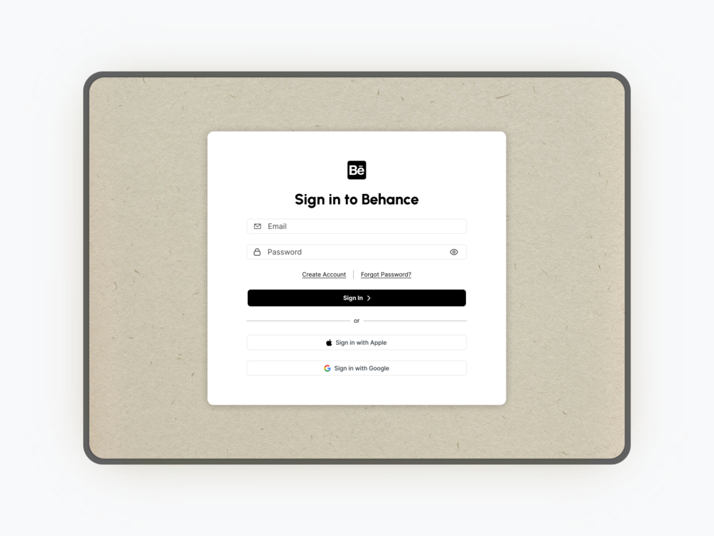 Template 05: centered form system.