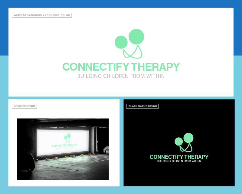 Connectify Therapy โ logo system.
