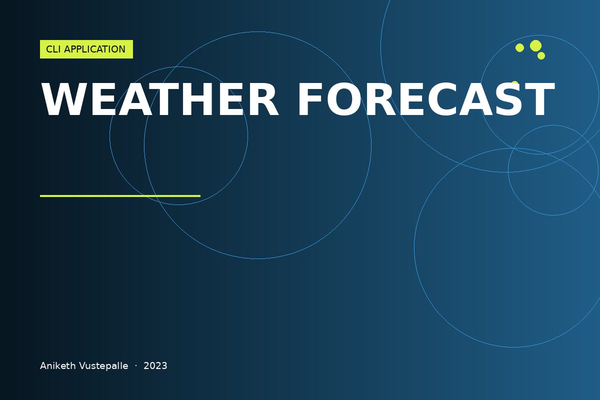 WEATHER FORECAST